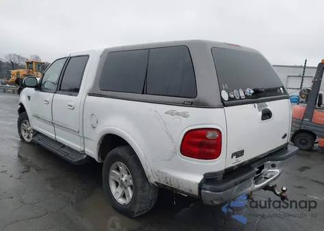 2002 Ford F-150 Lariat/Xlt from USA, damaged, VIN 1FTRW08692KE20555